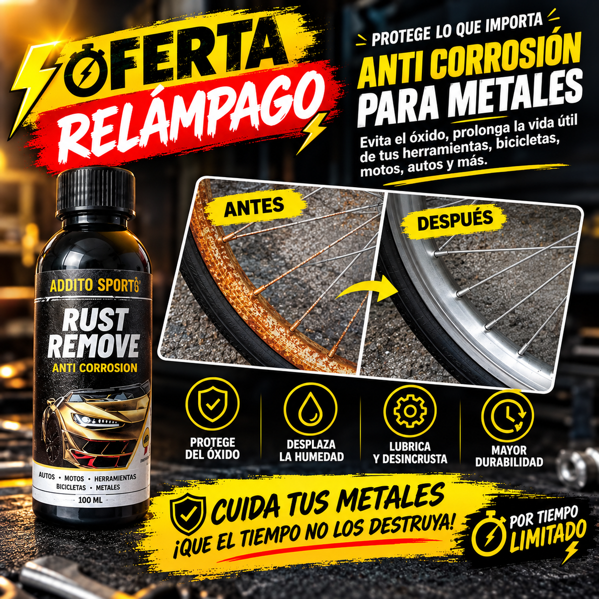 Antioxido Addio 120
